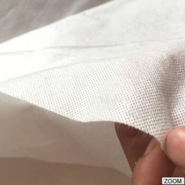 PVA น้ำที่ละลายน้ำได้ผ้าไม่ทอน้ำละลายกระดาษ Interlining ผ้า
