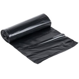 ถุงขยะพลาสติกที่ย่อยสลายได้ด้วยพลาสติก PLA ถุงพลาสติกสีดำ