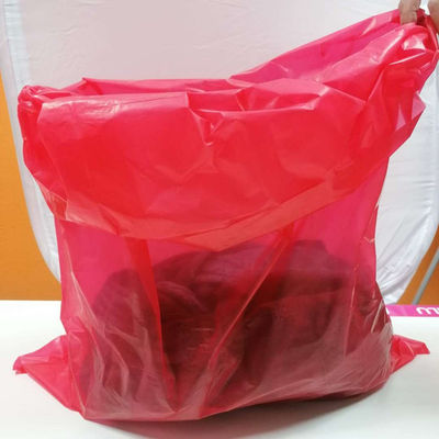 ถุงซักผ้าที่ละลายน้ำได้ PVA / ถุงซักล้างพลาสติกที่ละลายน้ำได้สำหรับโรงพยาบาล
