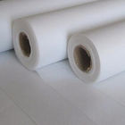 Non Woven Water Soluble Interlining Fabric / Water Dissolving Paper Embossed Designed