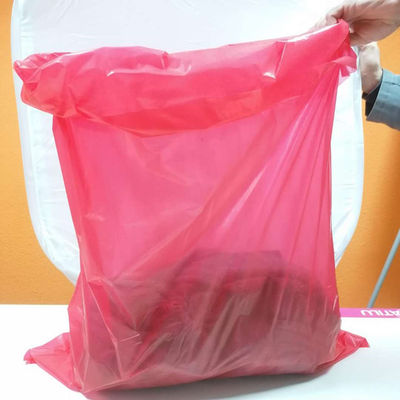 ถุงละลายน้ำ PVA 65°C ใช้ในโรงพยาบาลทางการแพทย์ ถุงซักผ้าและถุงอันตรายทางชีวภาพที่ละลายได้สำหรับการควบคุมการติดเชื้อ
